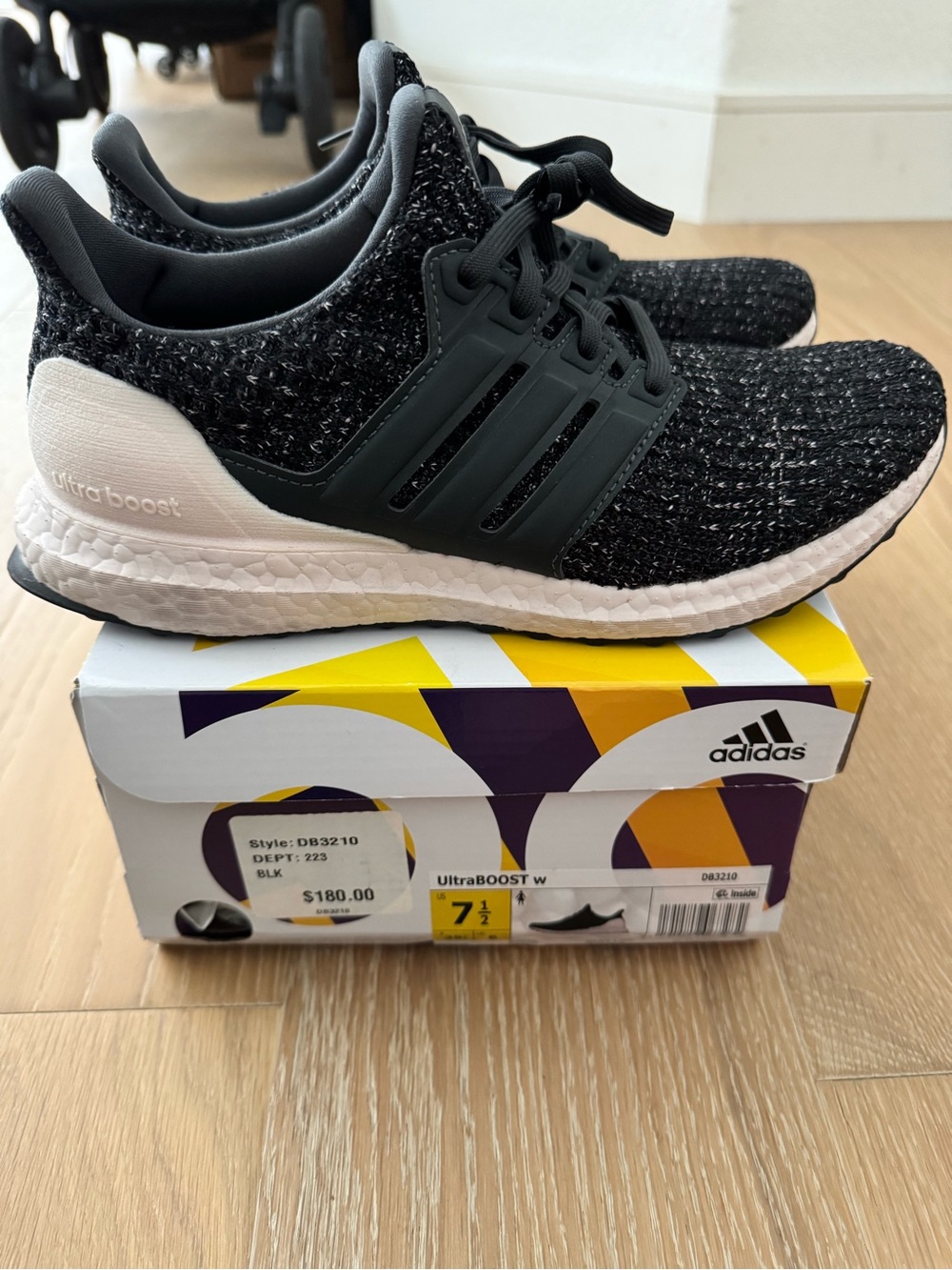 ADIDAS- UltraBOOST, Women’s size: 7.5